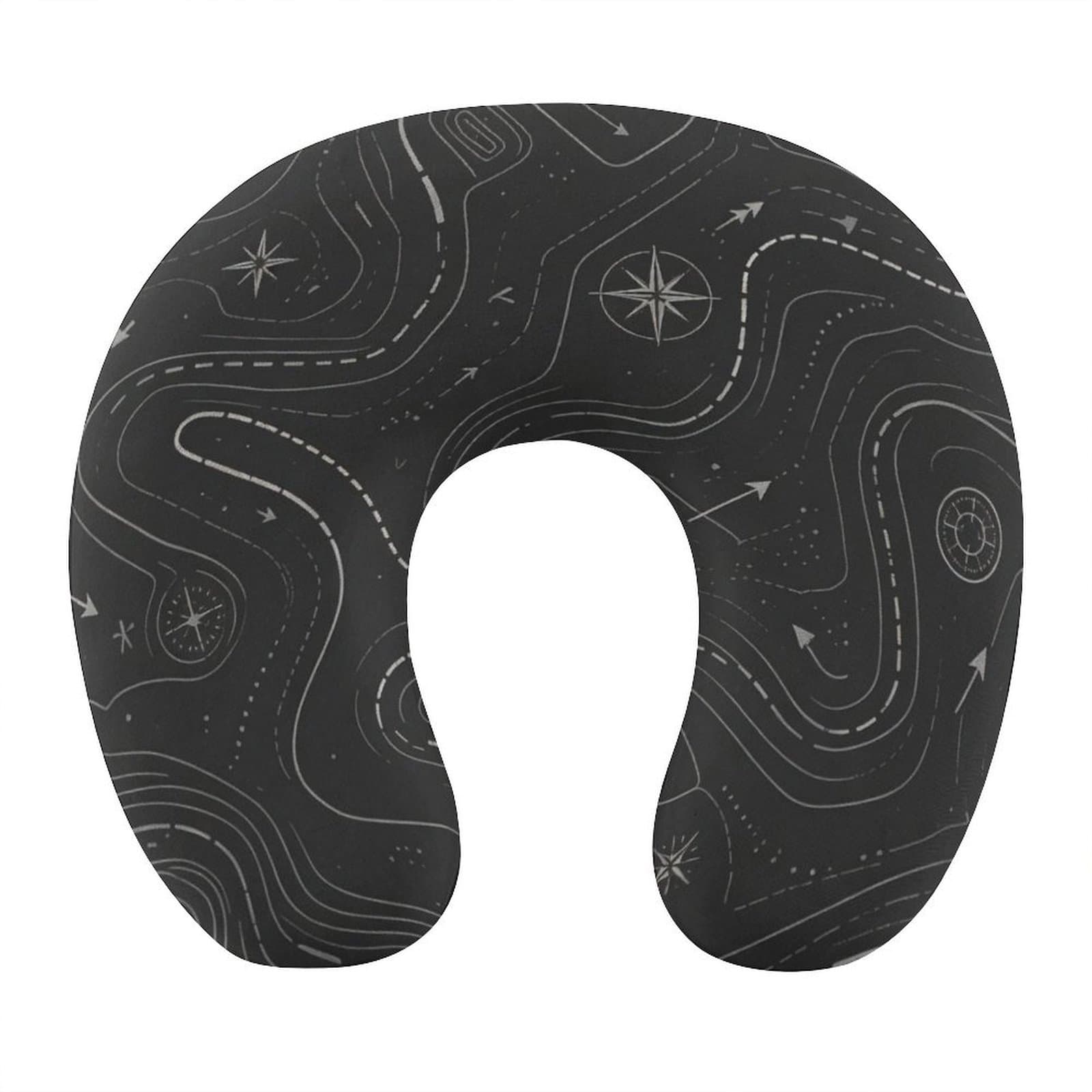 Premium Memory Foam U-Shaped Neck Pillow – Ultimate Travel Comfort with Ergonomic Support, Soft Breathable Cover & Carry Bag – Perfect for Flights, Road Trips & Office Naps