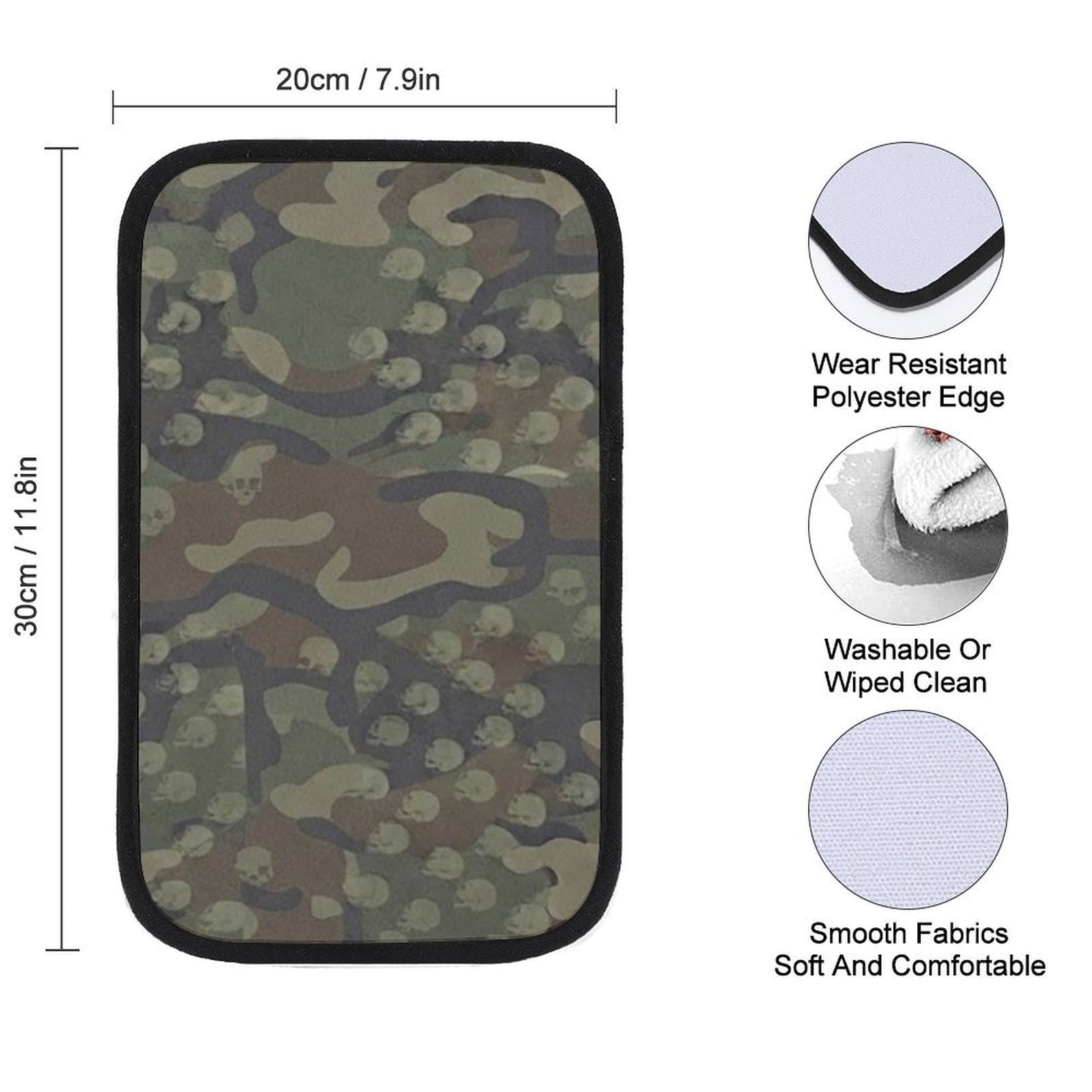 Premium Car Armrest Cushion Pad - Anti-Slip Console Cover with Memory Foam for Ultimate Driving Comfort & Protection view 2