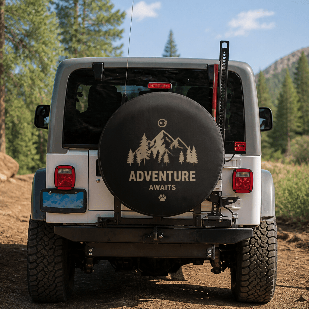 Spare Tire Cover — Big Print Face